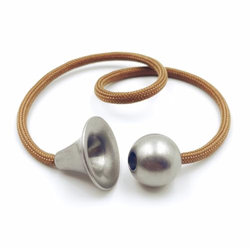 LXQQFUN Paracord Beads Fidget Beads Skill Toys Stainless Steel EDC Worry Beads Fidget Toys Gifts for Skill Players - Image 1