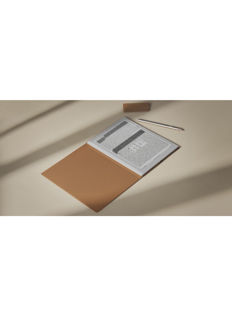 BOOX Go 10.3 Magnetic Case Mocha – Premium Protective Cover with Folding Stand, Auto Sleep/Wake, Detachable Magnetic Pen Holder for BOOX Go 10.3 Digital Notebook E-Ink Tablet Ebook Reader - Image 3