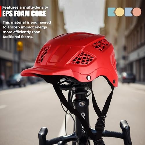 Koko Dragon Kids Skating & Cycling Helmet | Protective Gear for Boys & Girls (Red, Medium 560 MM) - Image 4