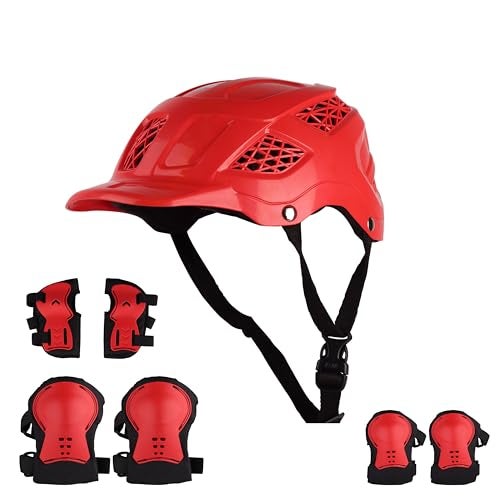 Koko Dragon Kids Skating & Cycling Helmet | Protective Gear for Boys & Girls (Red, Medium 560 MM) - Image 1