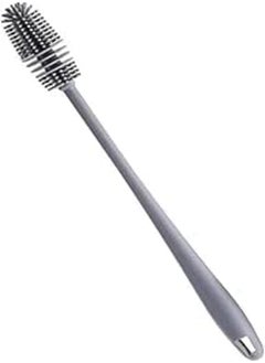 Generic 2 PC Silicone Bottle Brush with Long Handle, Suitable for Most Container Bottle Openings,Better Clean The Edges and Bottom of The Bottle Mouth 