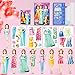 Daniel Axel Magnetic Dress Up Paper DollMagnet Princess Dress Up Dolls for Girls Ages 47 KidsTravel Activities Road Trip Car Ride Interactive Learning Created Imagine Set Birthday Gift - Image 2