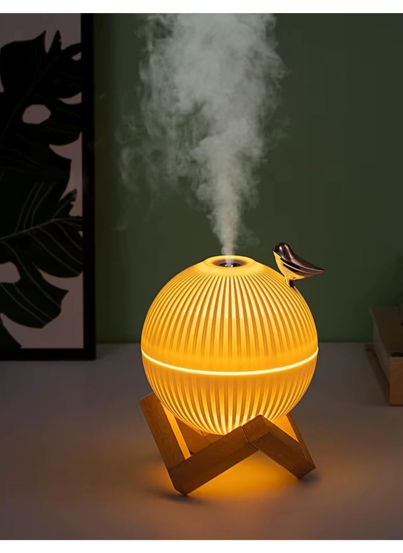 Generic Humidifiers for Bedroom Baby Room with Night Light, 330 ML Cool Mist Humidifier for Home, Office & Plant  - Image 2