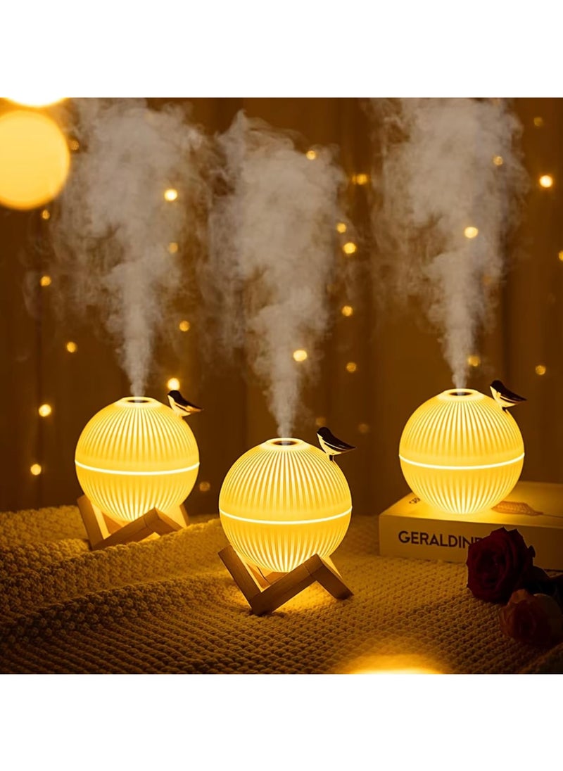 Generic Humidifiers for Bedroom Baby Room with Night Light, 330 ML Cool Mist Humidifier for Home, Office & Plant  - Image 3