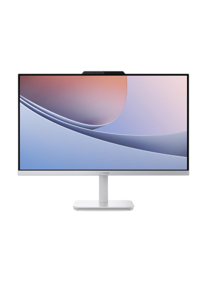 Lenovo AIO A100 All-in-One Desktop 23.8" FHD IPS Display, Intel i3-N305, 16GB DDR4, 512GB SSD, Wi-Fi 6, Windows 11 Pro, Wireless Keyboard & Mouse, 1 Year Lenovo Warranty ()(Upgraded) English Cloud Grey - Image 5