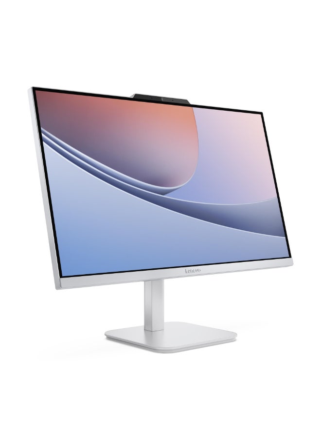 Lenovo AIO A100 All-in-One Desktop 23.8" FHD IPS Display, Intel i3-N305, 16GB DDR4, 512GB SSD, Wi-Fi 6, Windows 11 Pro, Wireless Keyboard & Mouse, 1 Year Lenovo Warranty ()(Upgraded) English Cloud Grey - Image 2