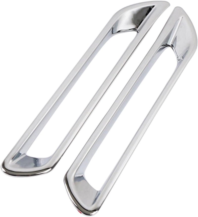 QASULER Chrome Trim Fog Light Cover for Toyota RAV4 - Image 2