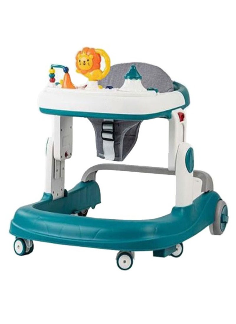 Arabest - 2 In 1 Baby Walker Round Kids Walker With 3 Adjustable Height - Image 1