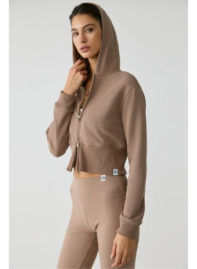 URBAN BEAT Kerri Women's Mink Sweatshirt.