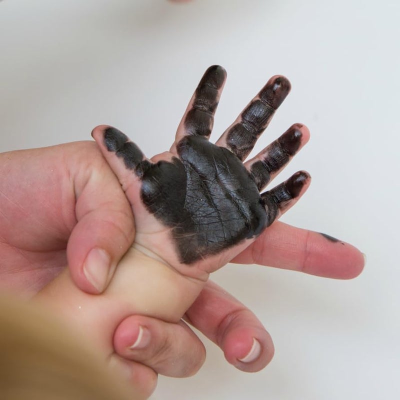 The Grandparent Gift Co إطار بصمة يد الطفل التذكاري للجد مع شعر هدية محبة للجد بمناسبة عيد الميلاد أو عيد الأب صنع في الولايات المتحدة الأمريكية - Image 5