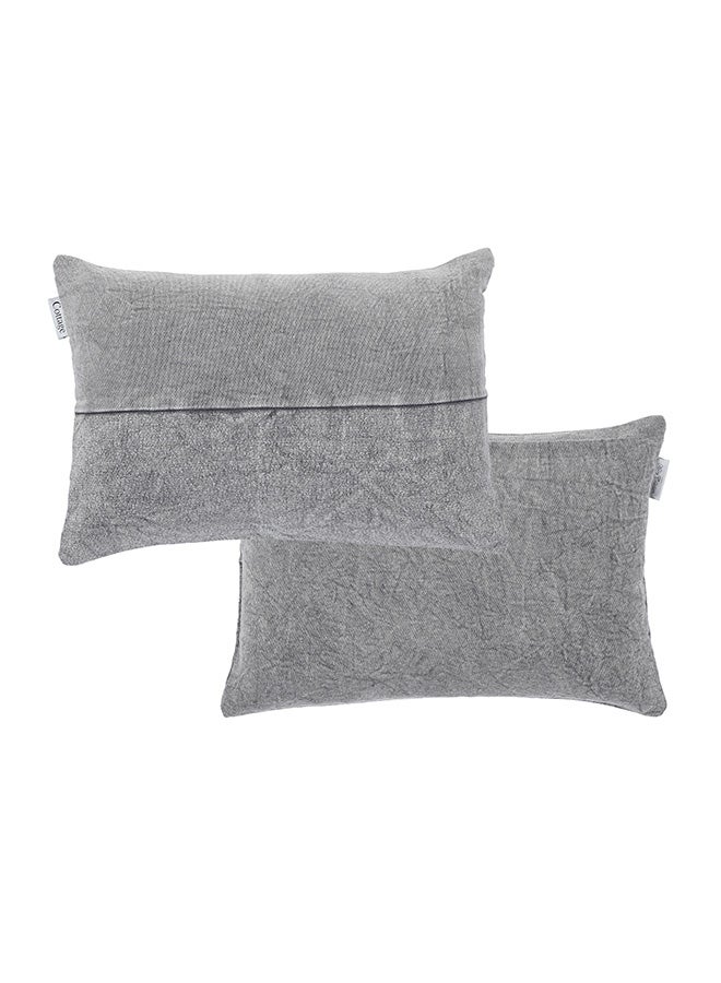 Cottage Rectangular Plain Cotton Cushion 30*50 cm - Image 4