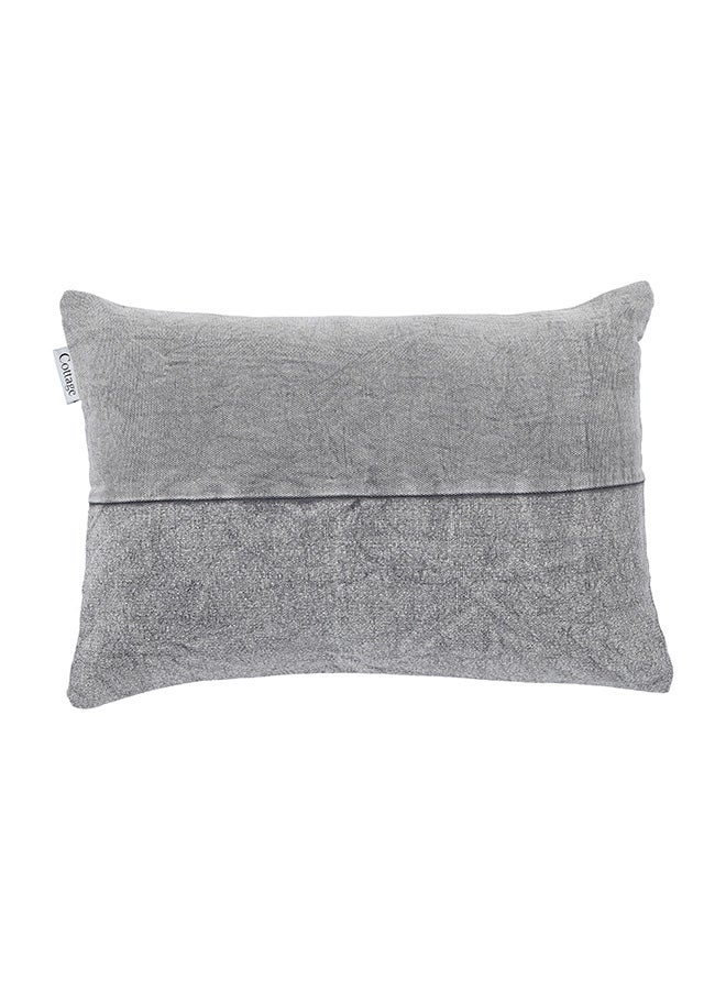 Cottage Rectangular Plain Cotton Cushion 30*50 cm - Image 2