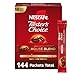 Taster's Choice NESCAF Tasters Choice Instant Coffee Packets Light Medium Roast Coffee House Blend 8 Boxes 144 Packets - Image 2