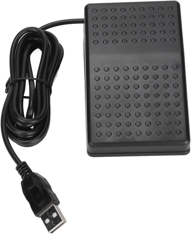 High precision lightweight material USB Foot Pedal Switch, Programmable Single Pedal Mechanical Switch with Keyboard Emulation and 2-Meter Cable for Computer Gaming, Office Use, Transcription and Video Editing Ventilated design Global assorted color picks Transit & use compatible Gulf climate fit General standard compliant quality Updated modern design Gulf market standard build Rack friendly Wide range compatible material Treated anti-rust metal Elegant practical multi-option build Global upgraded economical craftsmanship Care processed raw material Diverse operating method fit Flexible sizing options Fine detail Stackable design Worldwide popular practical build User tested optimized build Anti slip Upgraded classic design Longevity optimized build Classic design alternatives Systematic nationwide ship - Image 2