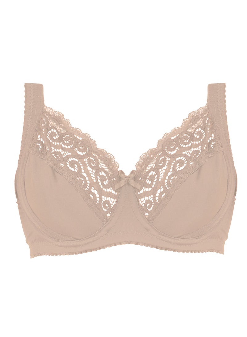 Dadoush Supportive everyday lace bra Featured with a C cup  - Image 1