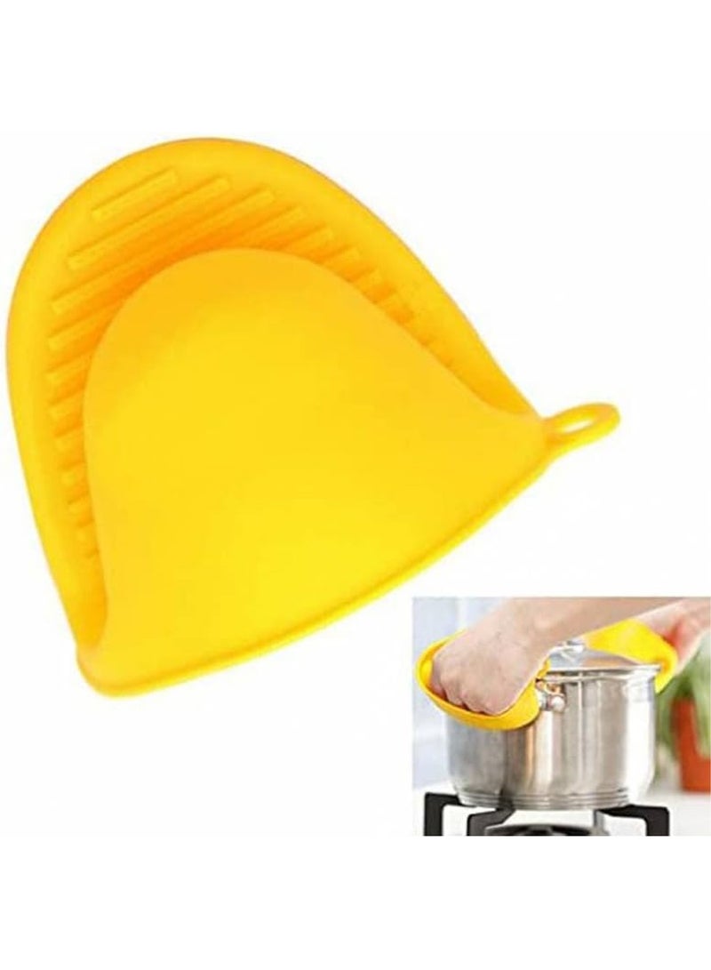 كلاسي تاتش قفاز فرن حامل ساخن أصفر 14x14x7 سم - Image 3