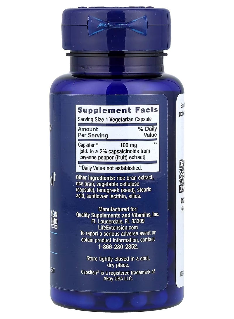 لايف إكستنشن تمديد الحياة، التحكم الحراري في الوزن، 60 كبسولة نباتية - Image 2