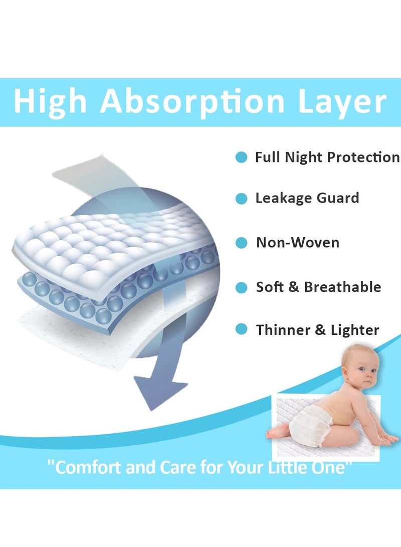 Cute 'n' Cuddle Pack Of 30 Disposable Changing Mats, White, 60 CM X 45 CM - Image 3