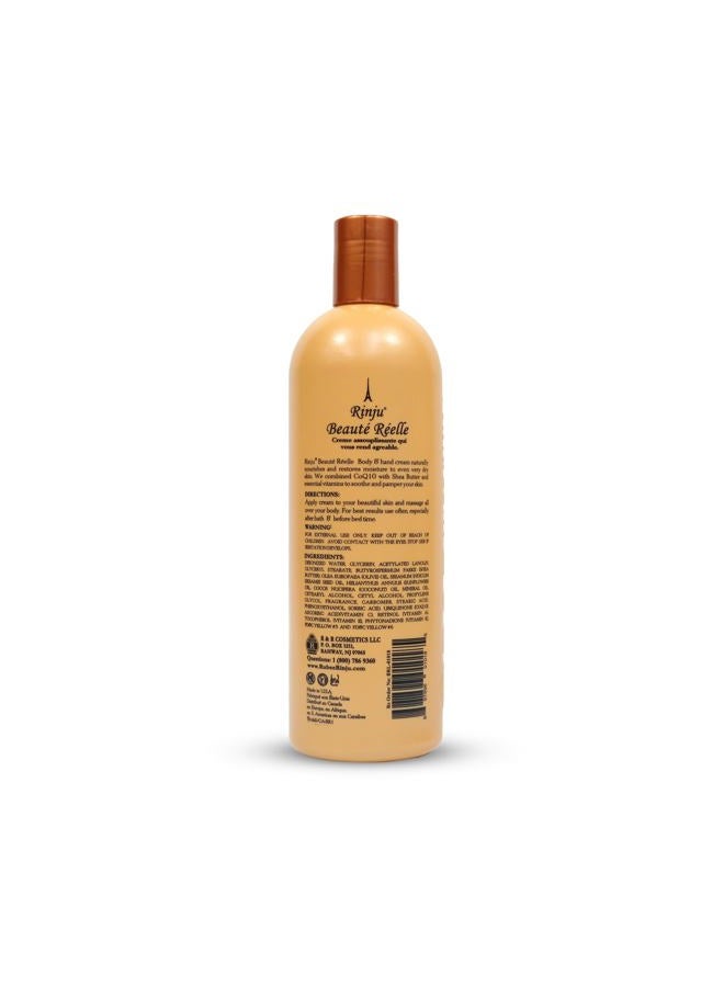 RINJU Beaute Reelle Body & Hand Lotion 16 Oz - Image 2