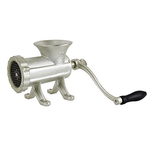 CHARD HG-22, #22 Hand Grinder, Silver, Tin-Coated Cast Iron - Image 1