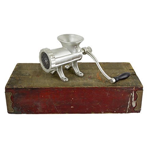 CHARD HG-22, #22 Hand Grinder, Silver, Tin-Coated Cast Iron - Image 2