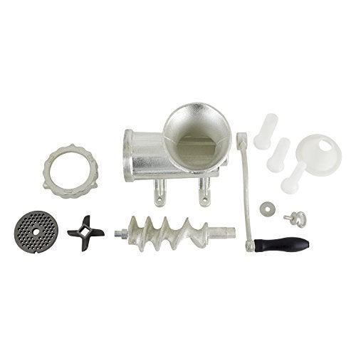 CHARD HG-22, #22 Hand Grinder, Silver, Tin-Coated Cast Iron - Image 4