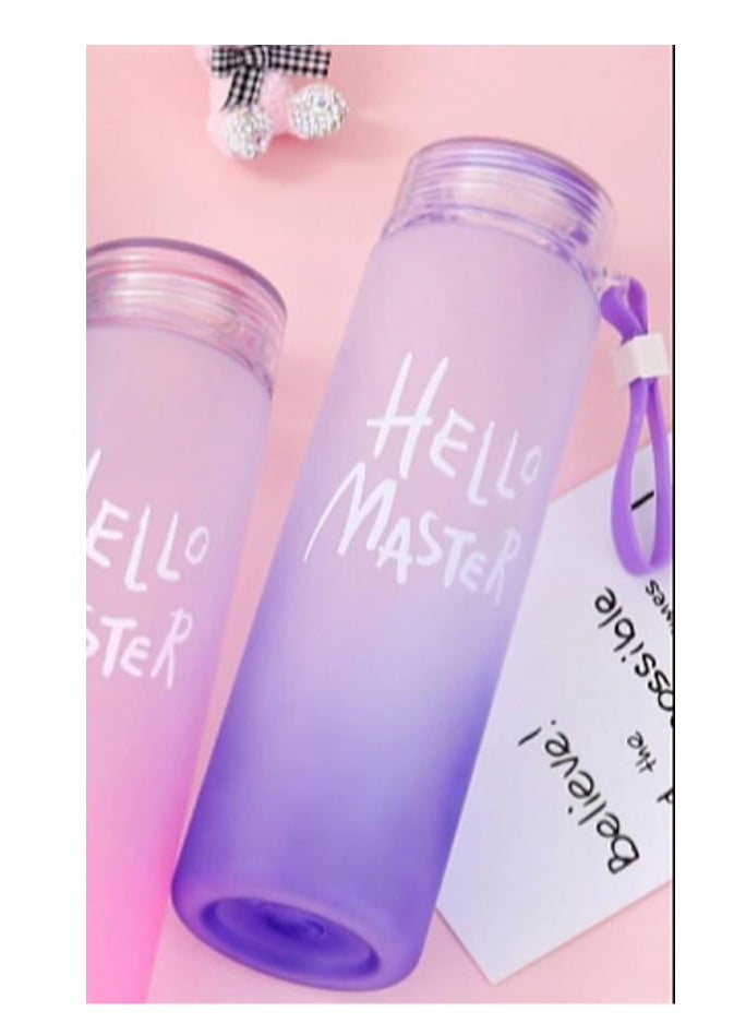 Water And Juice Bottle , Healthy Acrylic Material, Capacity 500 Ml