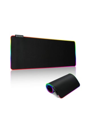 Large RGB Gaming Mousepad with Nonslip Base 14 Kinds of RGB Lights Mode for Live Broadcasting, Games and Work 800x300x4mm - pzsku/Z6EFC5983062A64D84F56Z/45/_/1691033270/d559fcb0-41c4-4b4e-8ee5-297e127b884d