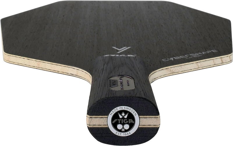 Stiga Cybershape Carbon Table Tennis Blade | Ping Pong Paddle - Unique Design for Larger Hitting Area & Increased Control - Competition Approved - Image 4