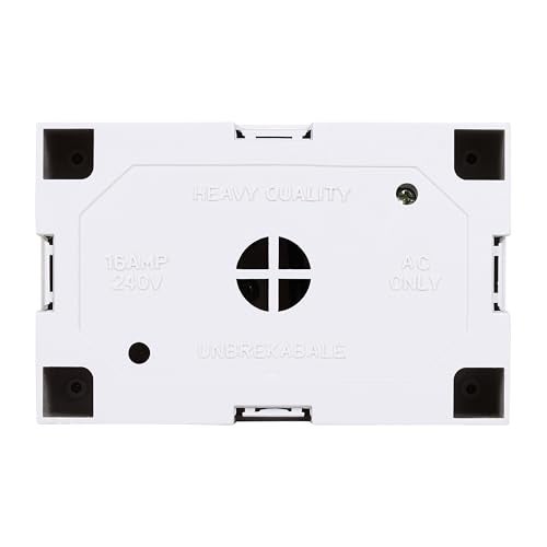 MICA MCB - Socket Combined Box 32 AMP With Indicator- Polycarbonate Qty - 1 (White) - Image 3