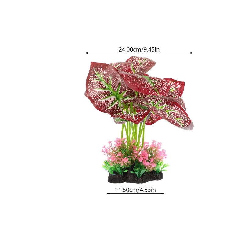 Large Artificial Aquarium Plants Plastic Water Grass Fish Tank Decor - Image 3