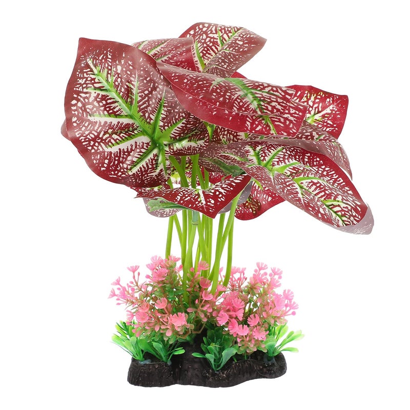 Large Artificial Aquarium Plants Plastic Water Grass Fish Tank Decor - Image 2