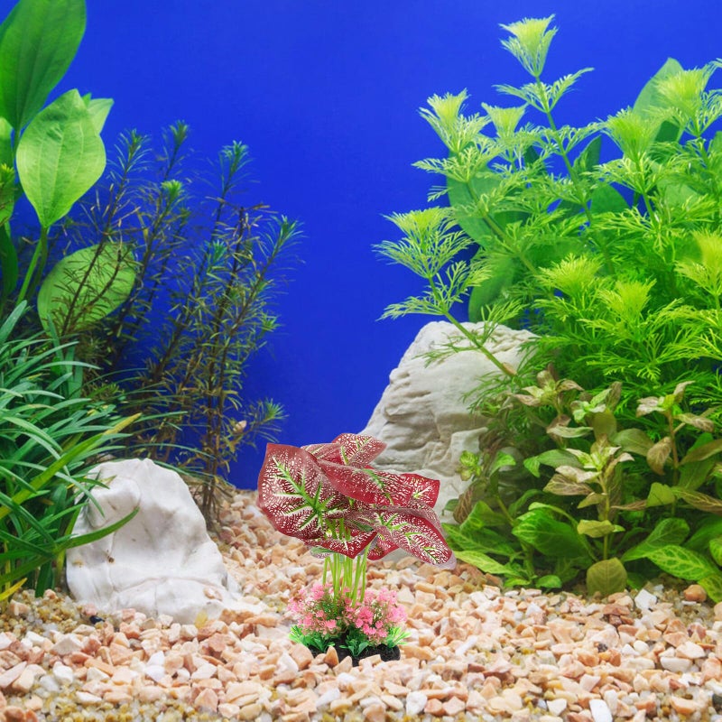 Large Artificial Aquarium Plants Plastic Water Grass Fish Tank Decor - Image 5