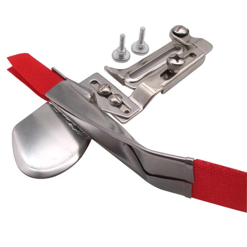 CKPSMS Brand -1SET Swing Away Adjustable Plain Raw Edge Single Fold Binder #A4B for Sewing Machines (Tape Cut Size 1") - Image 3