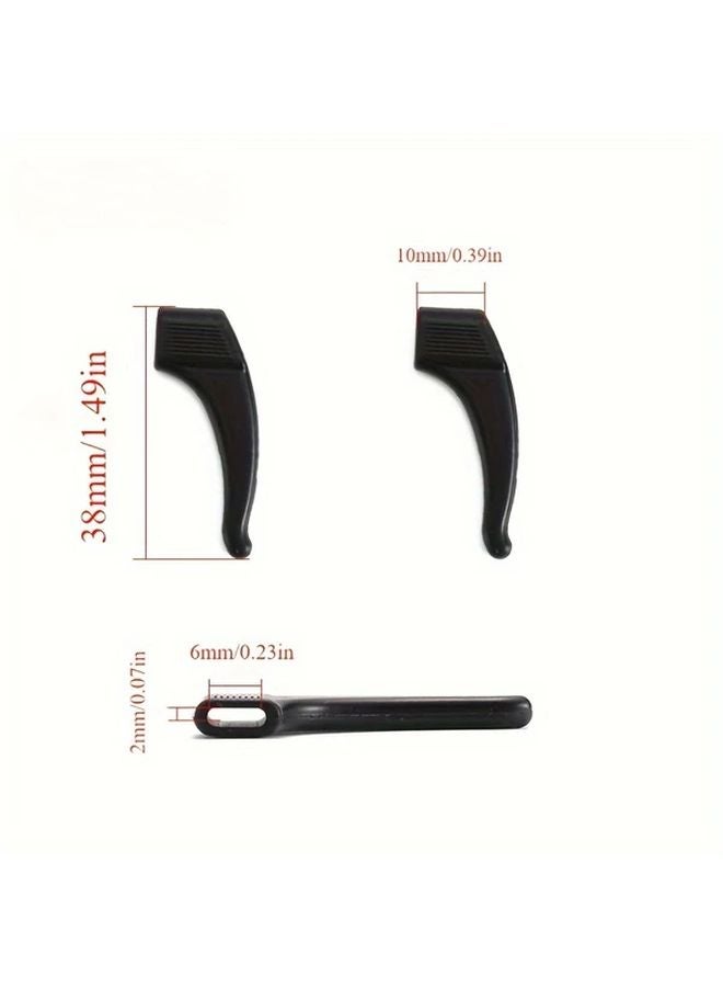 10 Pairs Anti Slip Glasses Ear Hooks Adjustable Height Anti Stain Sand Resistant Multi Color - Image 4