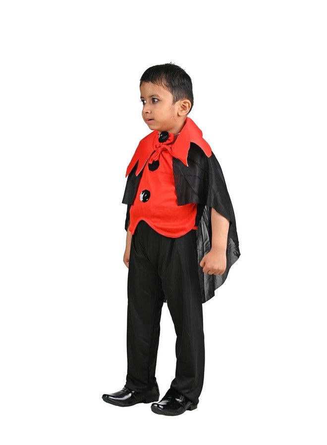 بوك ماي كوستيوم زي دراكولا مصاص الدماء التنكري للأطفال من BookMyCostume | بتصميم الهالوين | مستورد، مناسب للأطفال من عمر ٥ إلى ٦ سنوات - Image 4