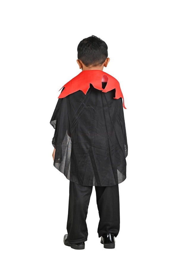 بوك ماي كوستيوم زي دراكولا مصاص الدماء التنكري للأطفال من BookMyCostume | بتصميم الهالوين | مستورد، مناسب للأطفال من عمر ٥ إلى ٦ سنوات - Image 3