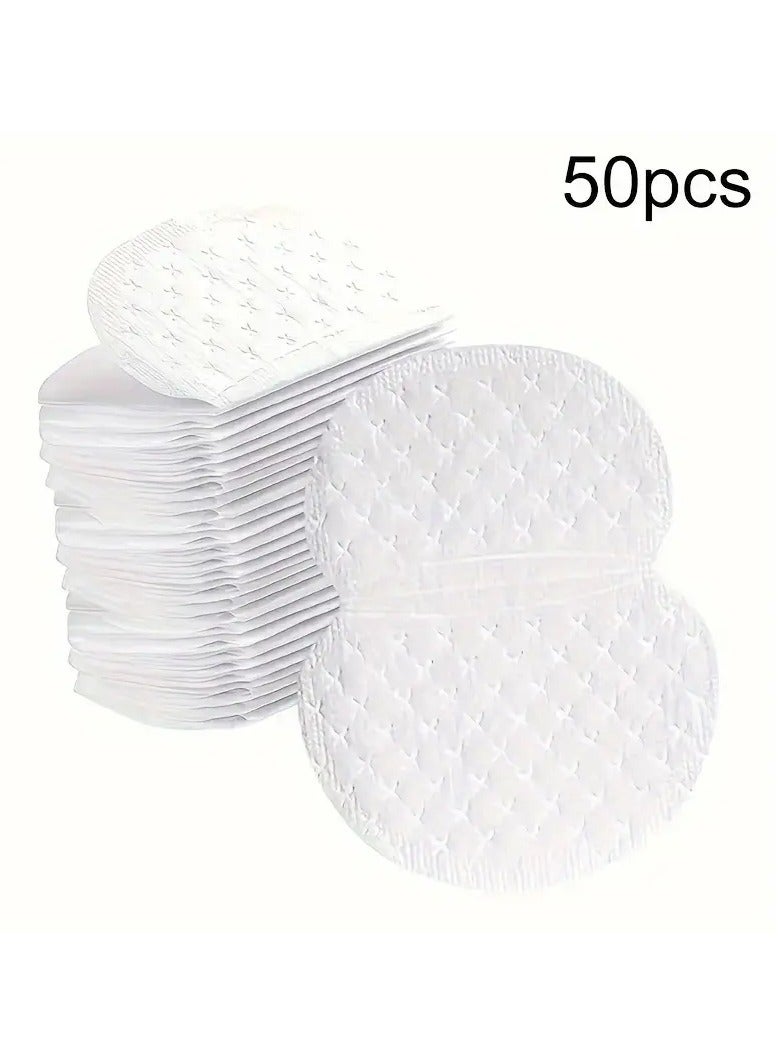 جلوسكي 50 جهاز كمبيوتر شخصي منصات التعرق تحت الذراع ، سريعة امتصاص دروع الأذرع القابلة للتصرف ، شبكة غير مرئية مكافحة التعرق بطانات للصيف ، التنفس ، غير أثر ، حراس التعرق المضادة للتسرب للتخييم والمشي لمسافات طويلة - Image 1