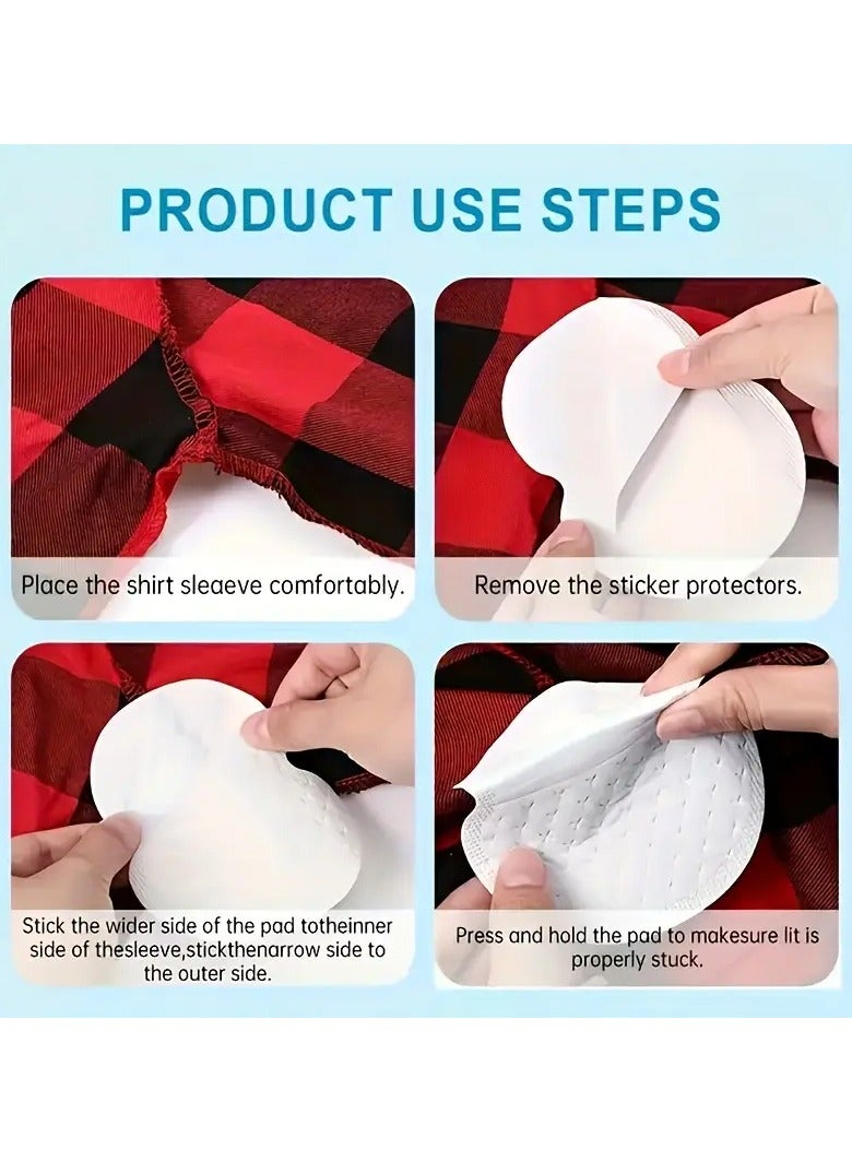 جلوسكي 50 جهاز كمبيوتر شخصي منصات التعرق تحت الذراع ، سريعة امتصاص دروع الأذرع القابلة للتصرف ، شبكة غير مرئية مكافحة التعرق بطانات للصيف ، التنفس ، غير أثر ، حراس التعرق المضادة للتسرب للتخييم والمشي لمسافات طويلة - Image 3