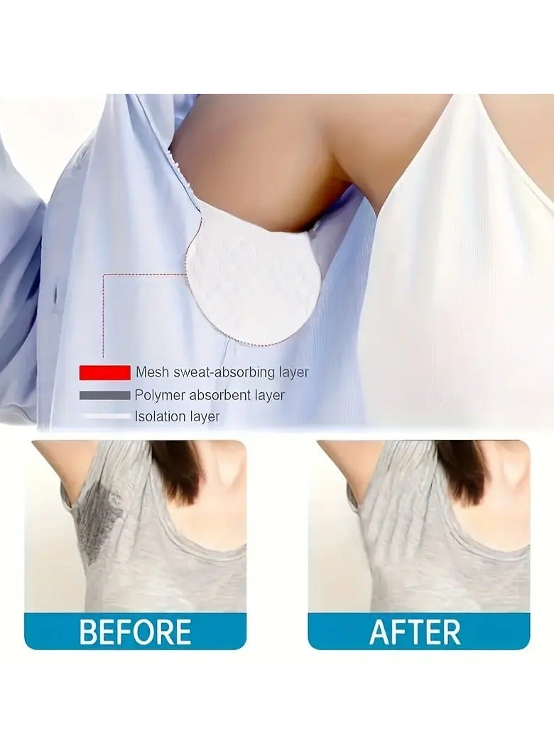 جلوسكي 50 جهاز كمبيوتر شخصي منصات التعرق تحت الذراع ، سريعة امتصاص دروع الأذرع القابلة للتصرف ، شبكة غير مرئية مكافحة التعرق بطانات للصيف ، التنفس ، غير أثر ، حراس التعرق المضادة للتسرب للتخييم والمشي لمسافات طويلة - Image 4