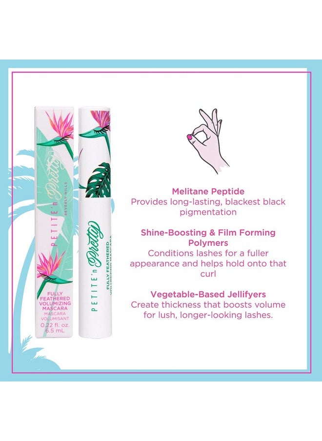 Petite 'N Pretty - Fully Feathered Volumizing Mascara For Kids Children Tweens And Teens That Adds Instant Thickness And Definition Non Toxic - Image 1