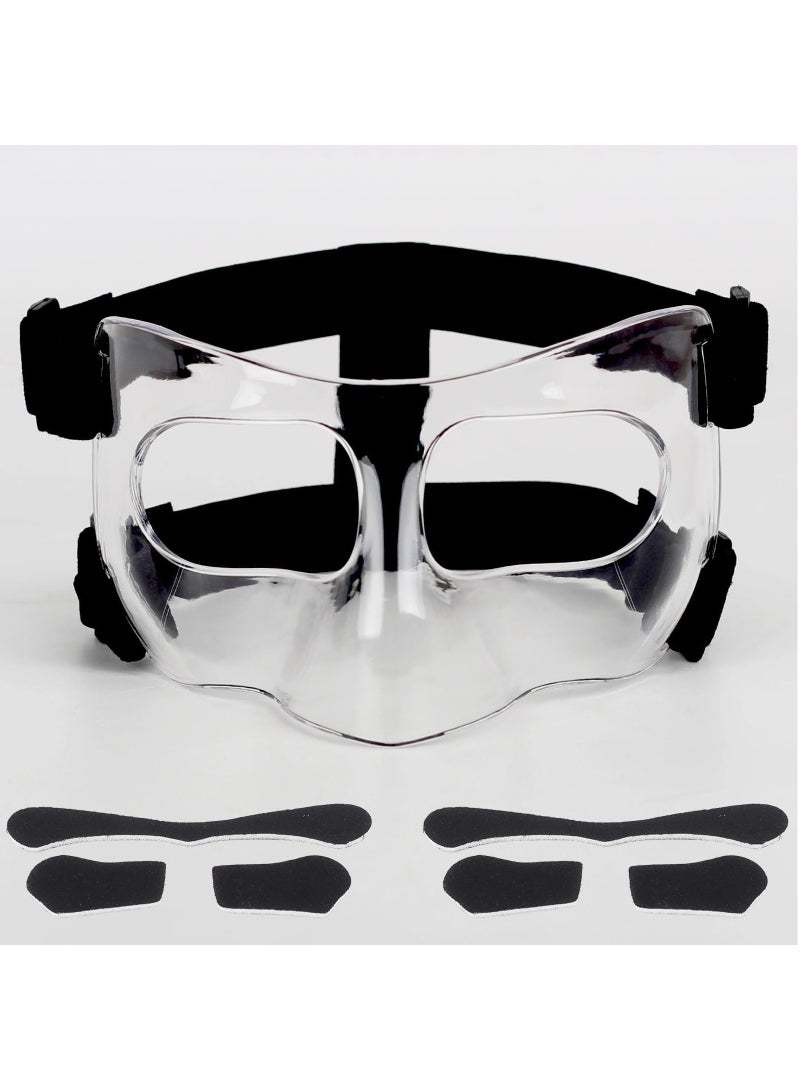 KASTWAVE Nose Guard for Broken Nose, Face Shield Masks for Soccer and basketball Sports, Adjustable for Adults and Teenagers, Suitable for Men and Women - Image 1