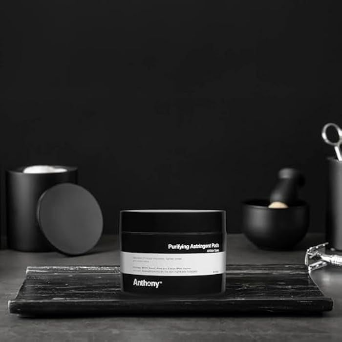 Anthony Witch Hazel Pads Pore Cleaner: 60 Count, Purifying Astringent Cleansing Toner Pads – Aloe Vera, and Citrus Mint, Eliminate Impurities, Minimize Pores and Control Shine - Image 3