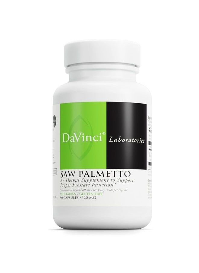 Davinci Davinci Laboratories Saw Palmetto - 90 Vegetarian Capsules  - Image 1