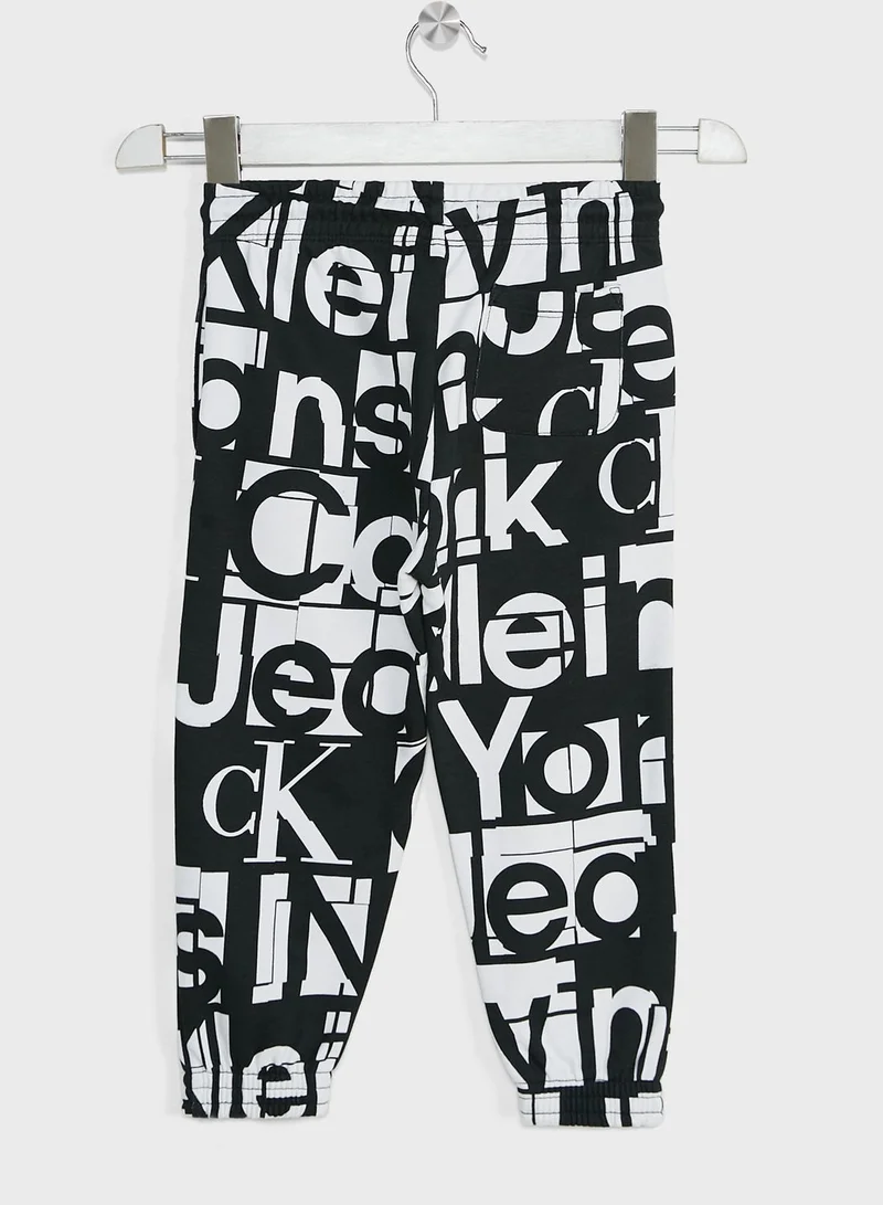 Calvin Klein Jeans Kids Logo Printedsweatpants