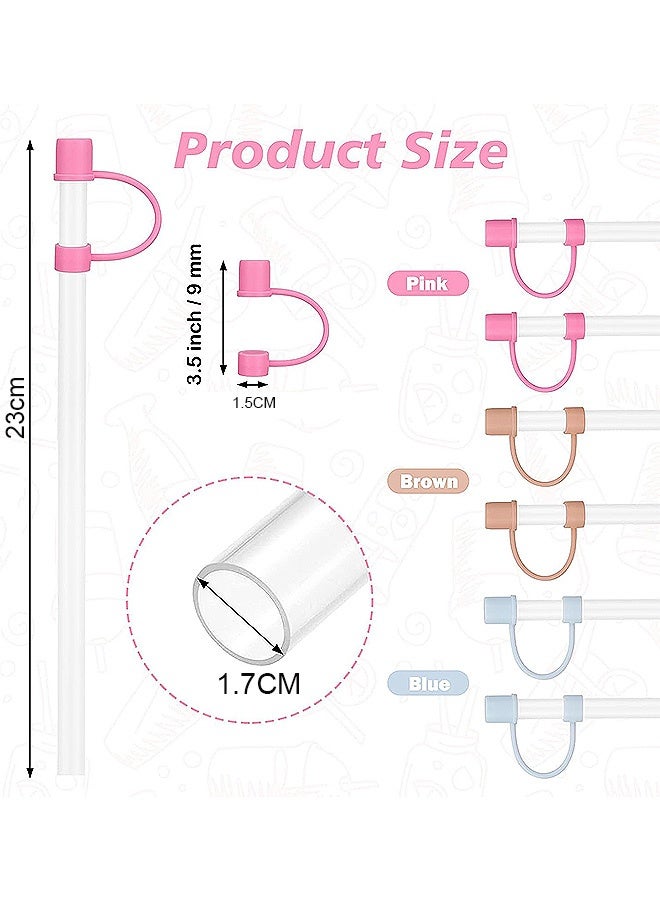 Photon 6 أزواج من شفاطات الشرب البديلة، غطاء سيليكون صالح للطعام، شفاطات أكواب ستانلي 40 أونصة و30 أونصة وما إلى ذلك - Image 2