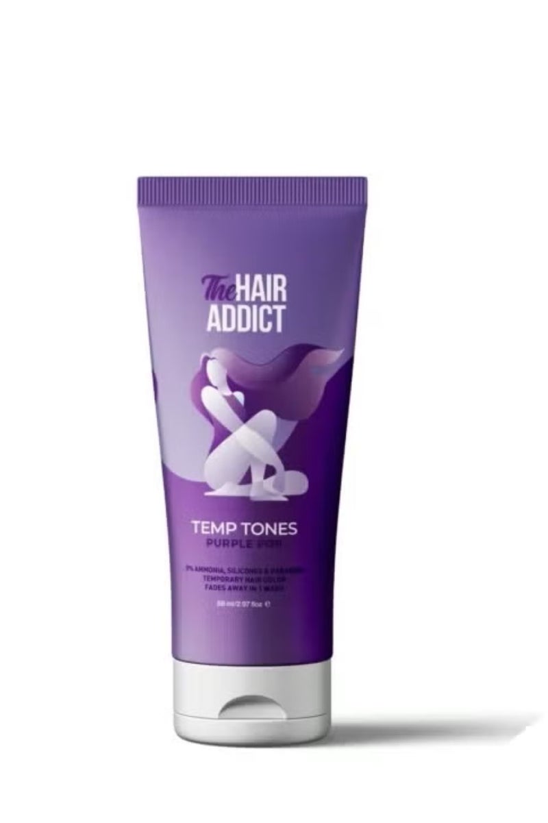 ذا هير أديكت درجات اللون الأرجواني - بوب