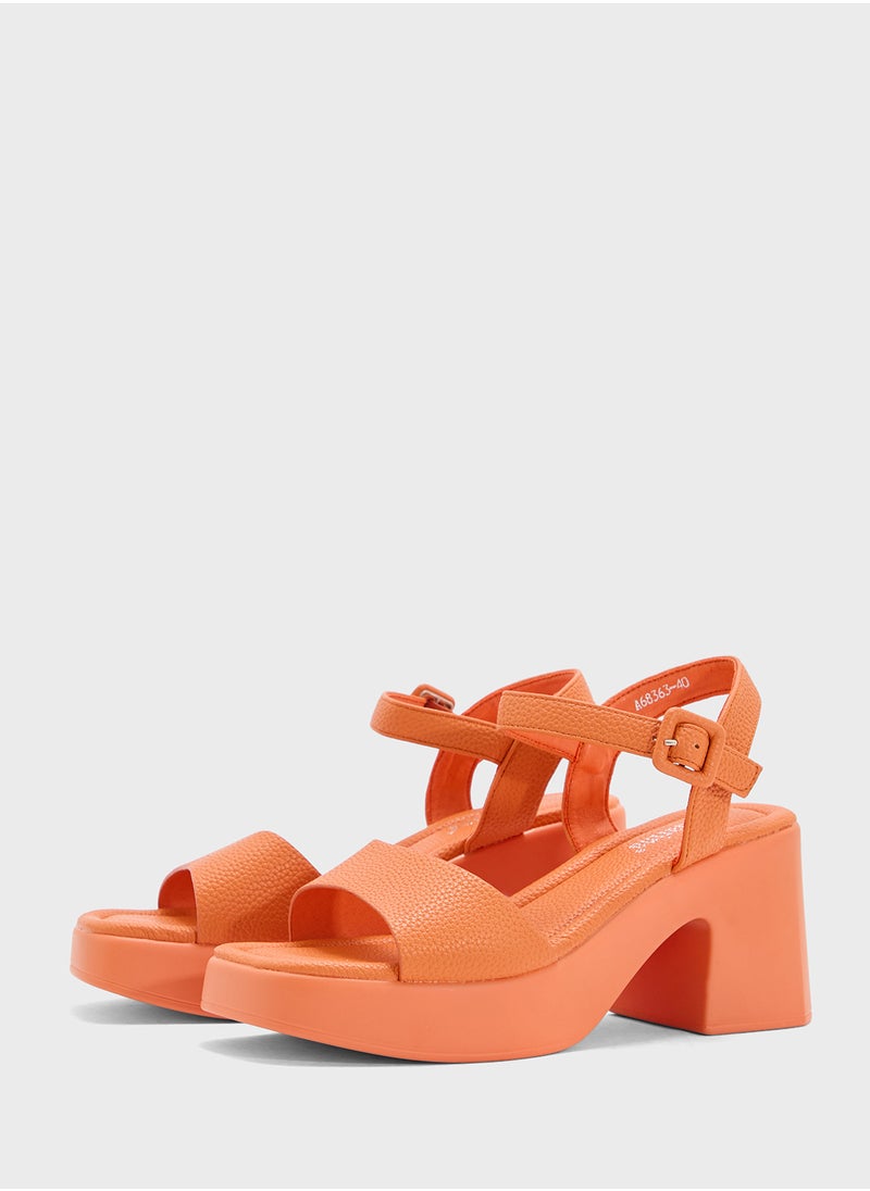 Andarina Platform Heeled Sandal  - Image 4