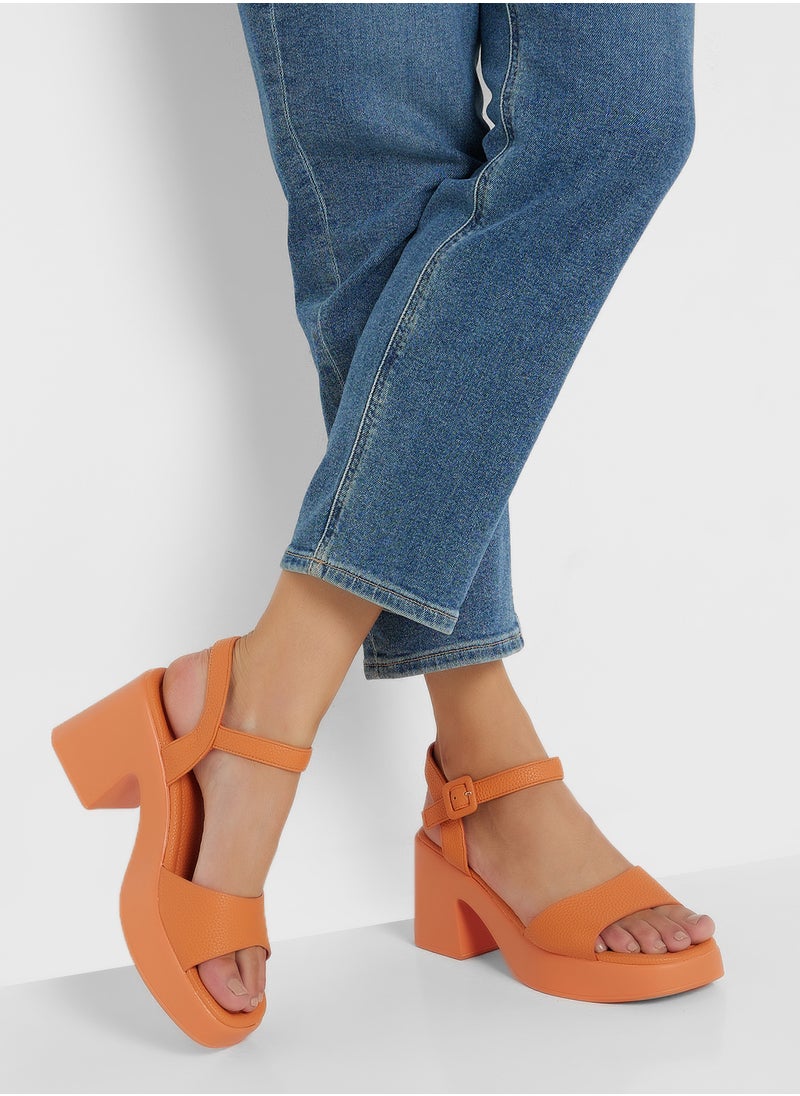 Andarina Platform Heeled Sandal  - Image 5