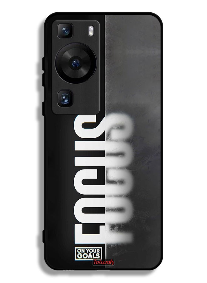 Tolwak Huawei P60 Protective Case Cover Focus On Your Goals - Image 1